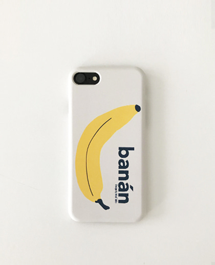 (7+/8+, XR, XSMAX) Meal Table iPhone Case (banana)