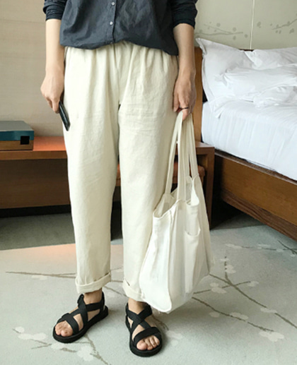 (교환/반품 X) PSU Ota Linen Pants (2color)